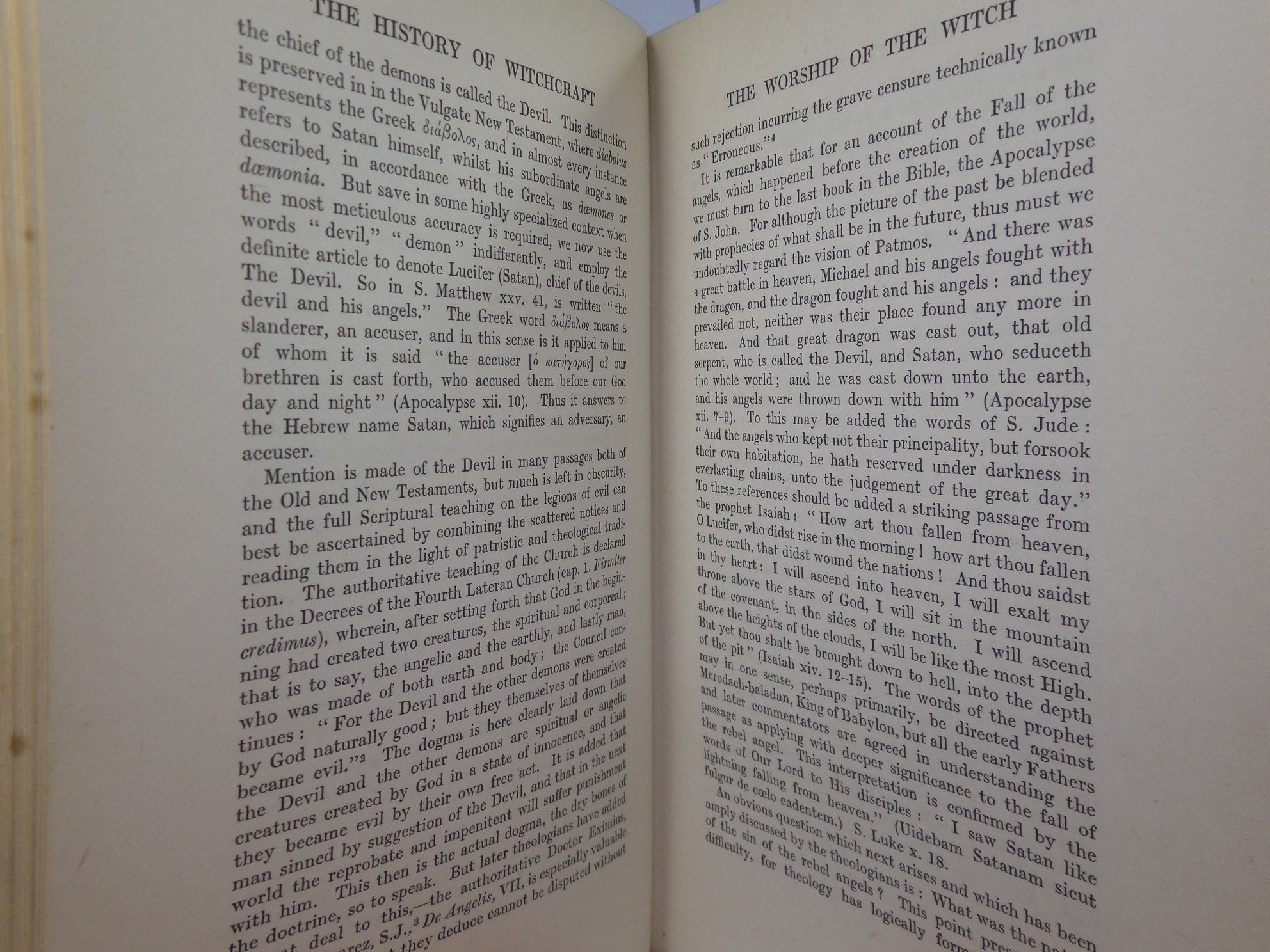 THE HISTORY OF WITCHCRAFT AND DEMONOLOGY BY MONTAGUE SUMMERS 1926 FIRST EDITION