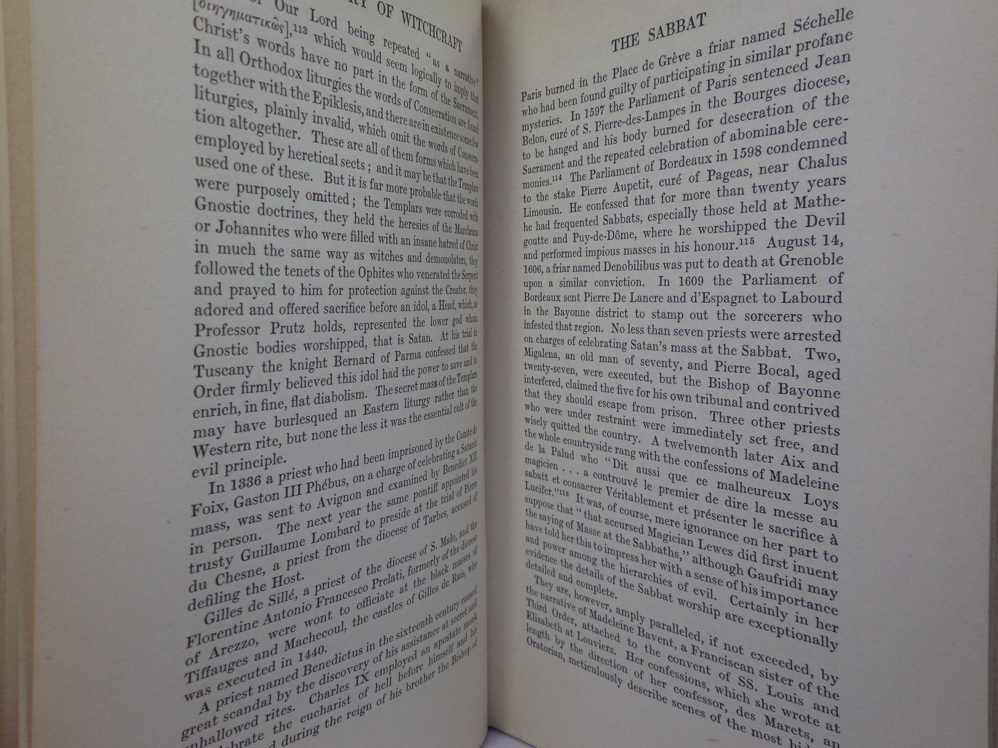 THE HISTORY OF WITCHCRAFT AND DEMONOLOGY BY MONTAGUE SUMMERS 1926 FIRST EDITION