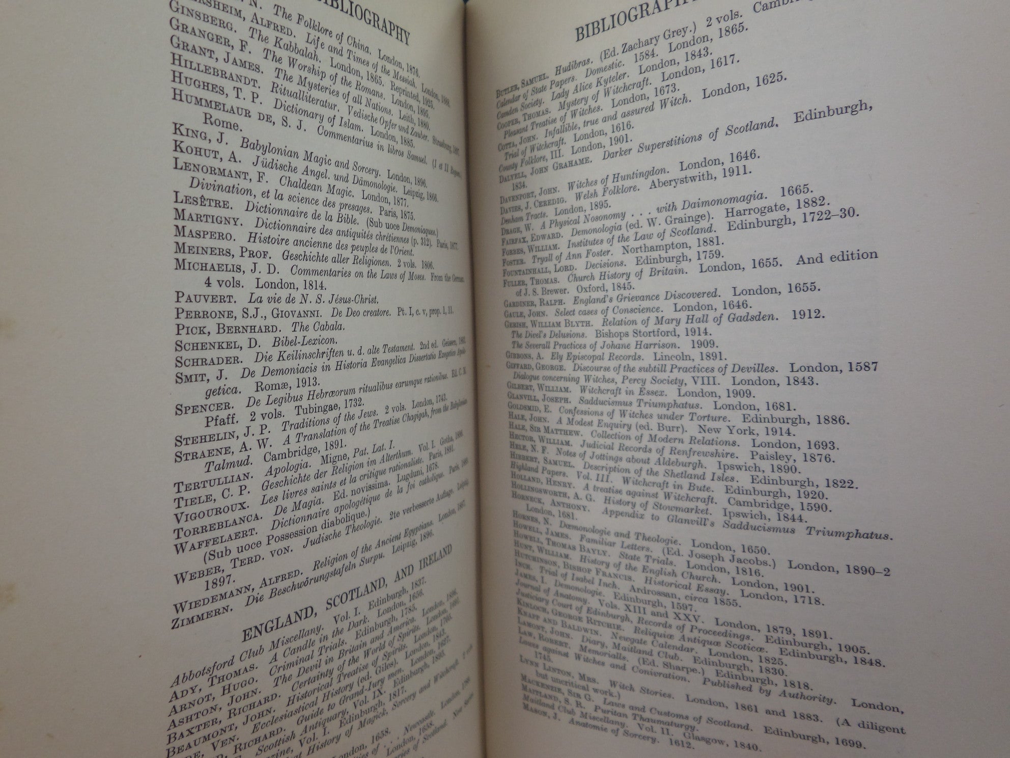 THE HISTORY OF WITCHCRAFT AND DEMONOLOGY BY MONTAGUE SUMMERS 1926 FIRST EDITION