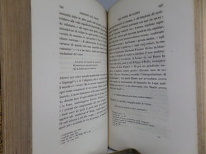 THE DIVINE COMEDY OF DANTE ALIGHIERI 1842-1843 FINELY BOUND, UGO FOSCOLO ILLUSTRATIONS