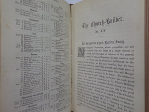 THE CHURCH BUILDER: A QUARTERLY JOURNAL OF CHURCH EXTENSION 1864-1866 PARTS IX-XX
