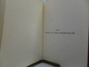THE HOUND OF THE BASKERVILLES 1902 SHERLOCK HOLMES, ARTHUR CONAN DOYLE, FIRST EDITION