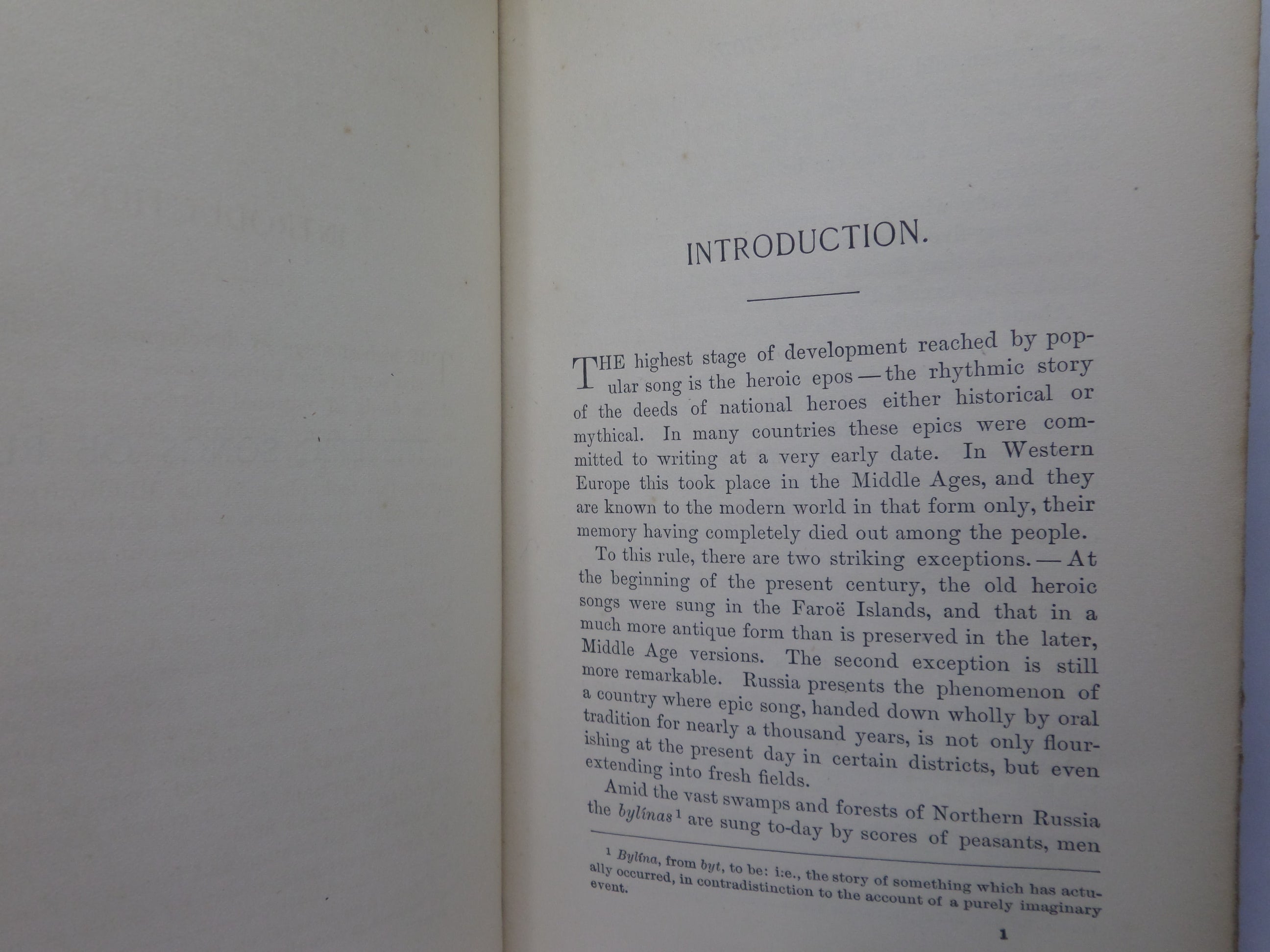 THE EPIC SONGS OF RUSSIA BY ISABEL FLORENCE HAPGOOD 1886