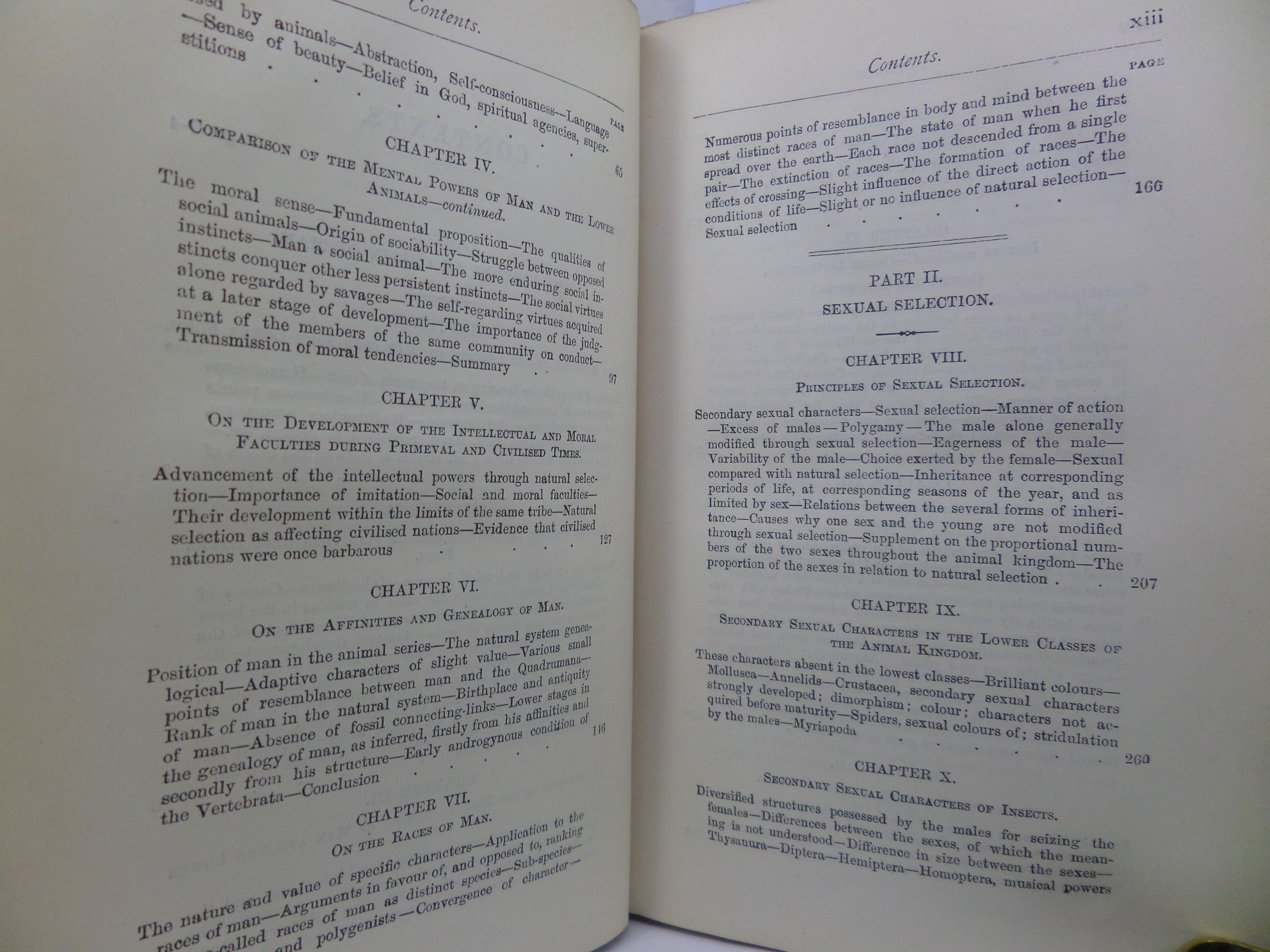 THE DESCENT OF MAN BY CHARLES DARWIN 1883