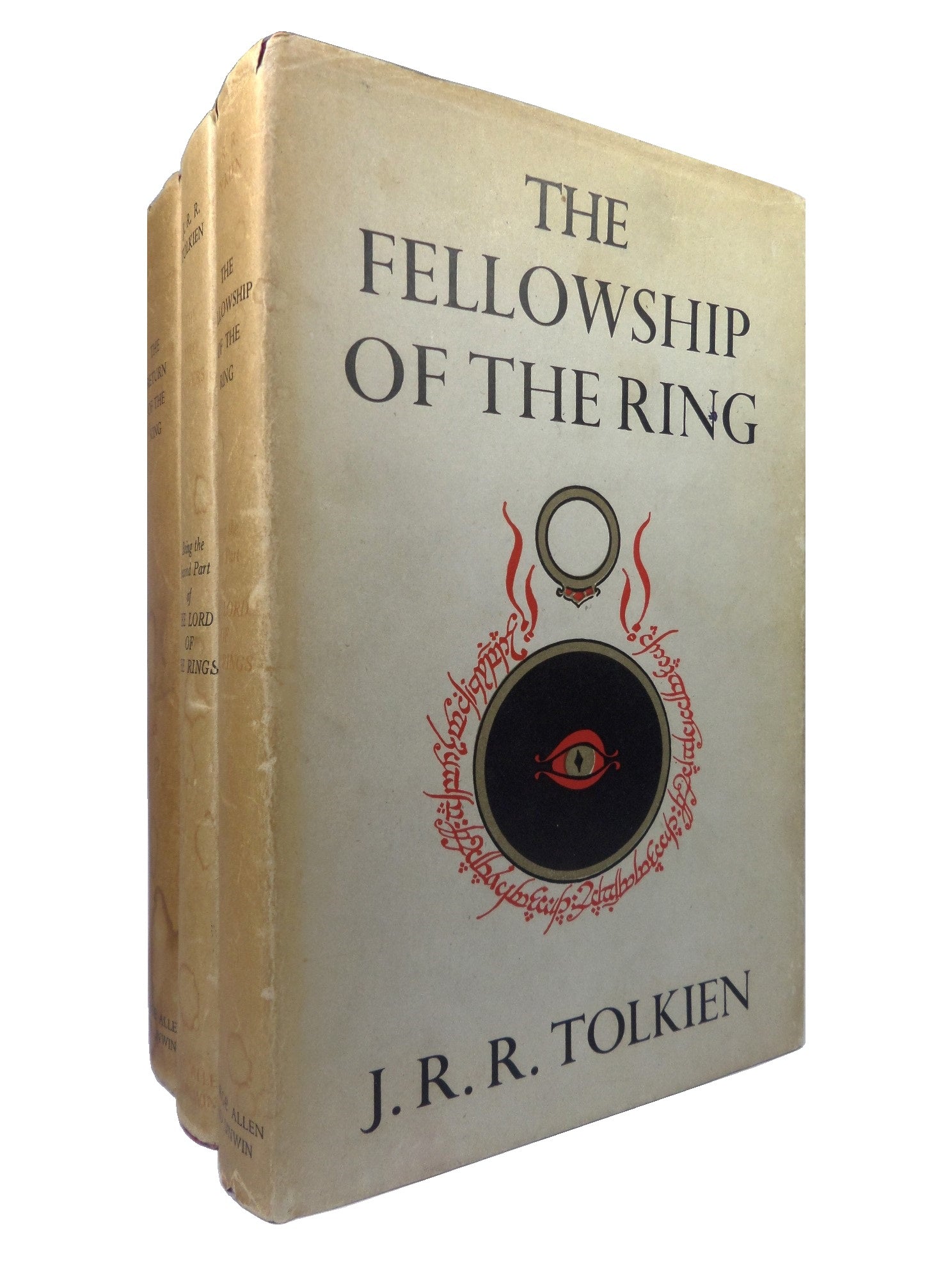 THE LORD OF THE RINGS BY J.R.R. TOLKIEN 1965-1966 FIRST EDITION SET, 15TH, 11TH, 11TH IMPRESSIONS