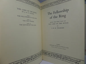 THE LORD OF THE RINGS BY J.R.R. TOLKIEN 1965-1966 FIRST EDITION SET, 15TH, 11TH, 11TH IMPRESSIONS