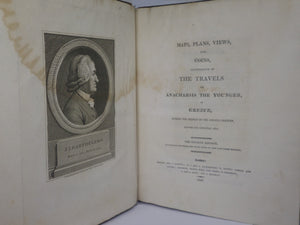 MAPS, PLANS, VIEWS, & COINS, ILLUSTRATIVE OF THE TRAVELS OF ANACHARSIS IN GREECE 1806 FOURTH EDITION