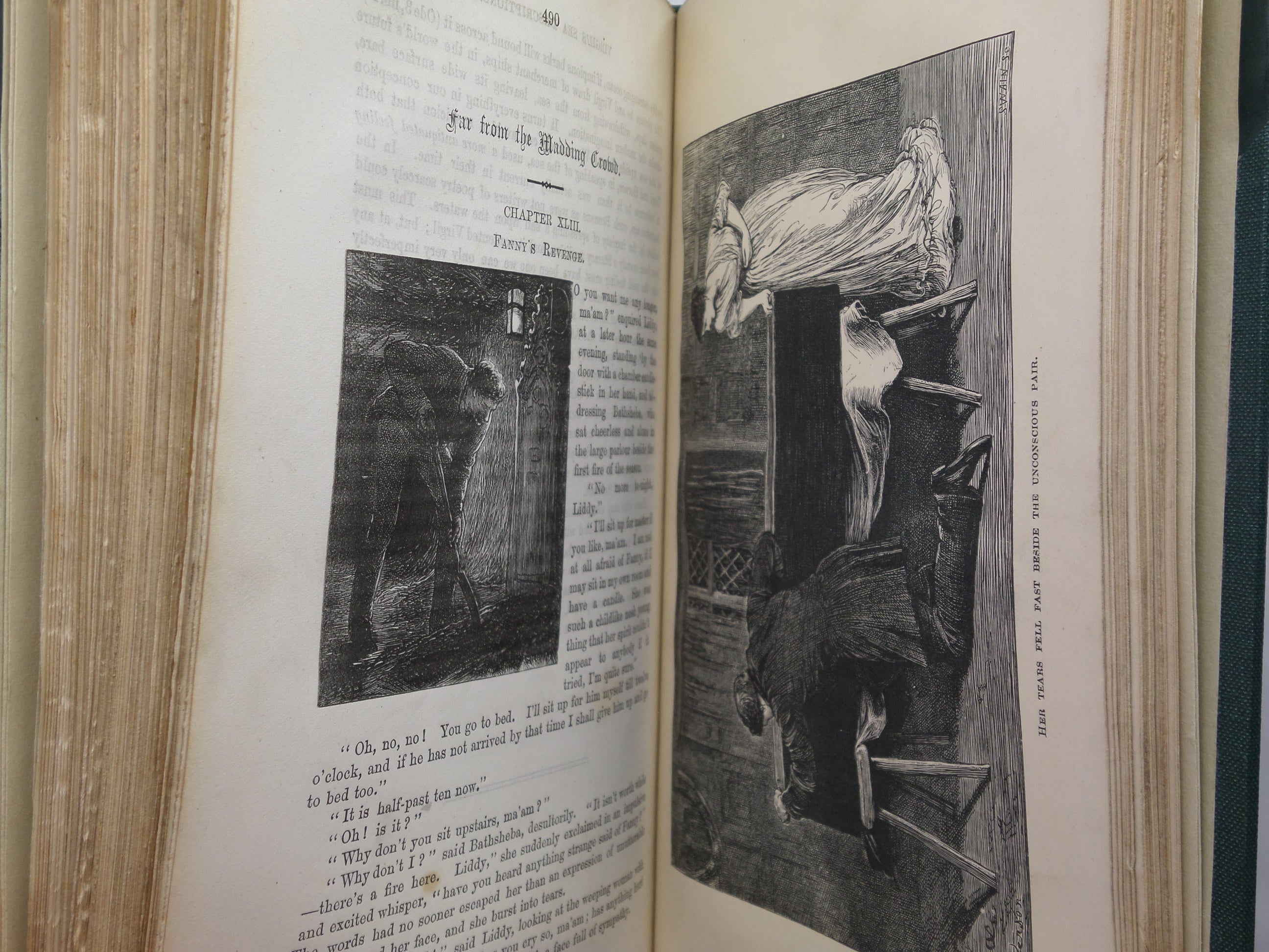 FAR FROM THE MADDING CROWD BY THOMAS HARDY 1874 FIRST EDITION IN PRINT