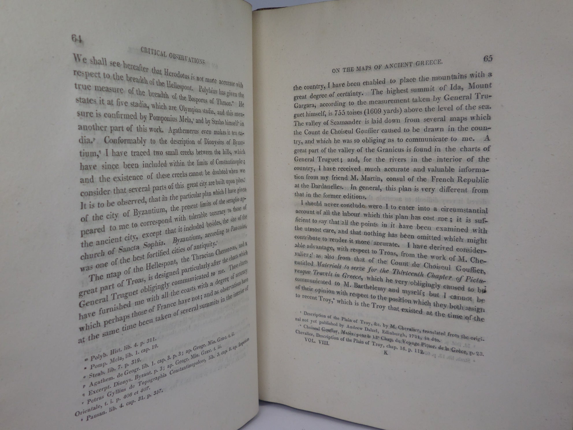 MAPS, PLANS, VIEWS, & COINS, ILLUSTRATIVE OF THE TRAVELS OF ANACHARSIS IN GREECE 1806 FOURTH EDITION