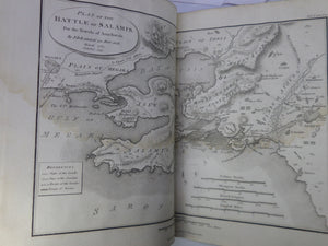 MAPS, PLANS, VIEWS, & COINS, ILLUSTRATIVE OF THE TRAVELS OF ANACHARSIS IN GREECE 1806 FOURTH EDITION