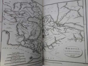 MAPS, PLANS, VIEWS, & COINS, ILLUSTRATIVE OF THE TRAVELS OF ANACHARSIS IN GREECE 1806 FOURTH EDITION