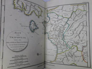 MAPS, PLANS, VIEWS, & COINS, ILLUSTRATIVE OF THE TRAVELS OF ANACHARSIS IN GREECE 1806 FOURTH EDITION