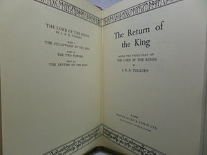 THE LORD OF THE RINGS, J.R.R. TOLKIEN 1965-66 FIRST EDITION SET, 15TH, 11TH, 11TH IMPRESSIONS