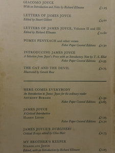 FINNEGANS WAKE BY JAMES JOYCE 1971 HARDCOVER WITH DUST JACKET