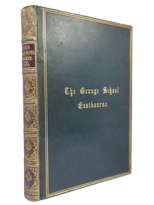 THE FRESH & SALT-WATER AQUARIUM BY J.G. WOOD 1868 FIRST EDITION, LEATHER-BOUND