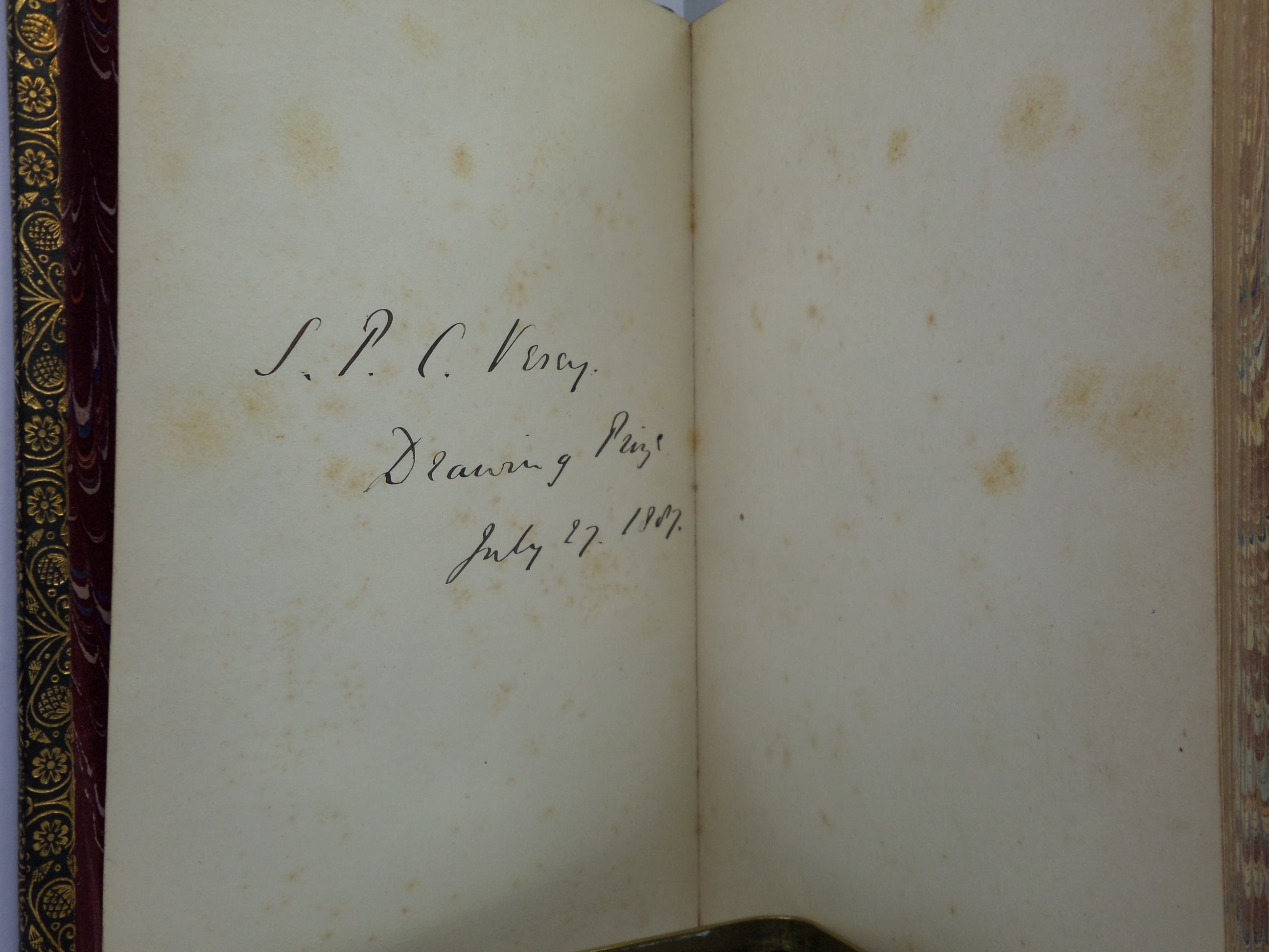 THE FRESH & SALT-WATER AQUARIUM BY J.G. WOOD 1868 FIRST EDITION, LEATHER-BOUND