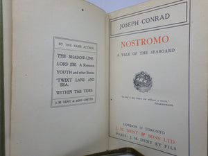 NOSTROMO BY JOSEPH CONRAD 1918 HARDCOVER