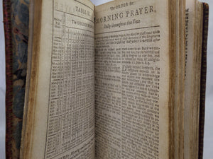 THE BOOK OF COMMON PRAYER 1789 FINE LEATHER BINDING