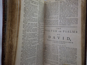 THE BOOK OF COMMON PRAYER 1789 FINE LEATHER BINDING