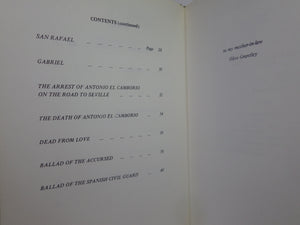 GIPSY BALLADS BY MICHAEL HARTNETT 1973 FIRST EDITION