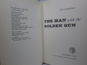 THE MAN WITH THE GOLDEN GUN BY IAN FLEMING 1965 SECOND IMPRESSION