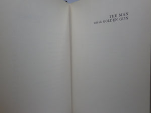 THE MAN WITH THE GOLDEN GUN BY IAN FLEMING 1965 SECOND IMPRESSION