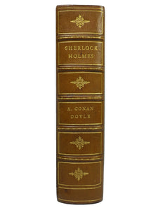 THE COMPLETE SHERLOCK HOLMES BY ARTHUR CONAN DOYLE 1927 LEATHER-BOUND