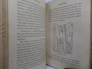 HANDBOOK OF SCULPTURE ANCIENT & MODERN BY RICHARD WESTMACOTT 1864 LEATHER BOUND
