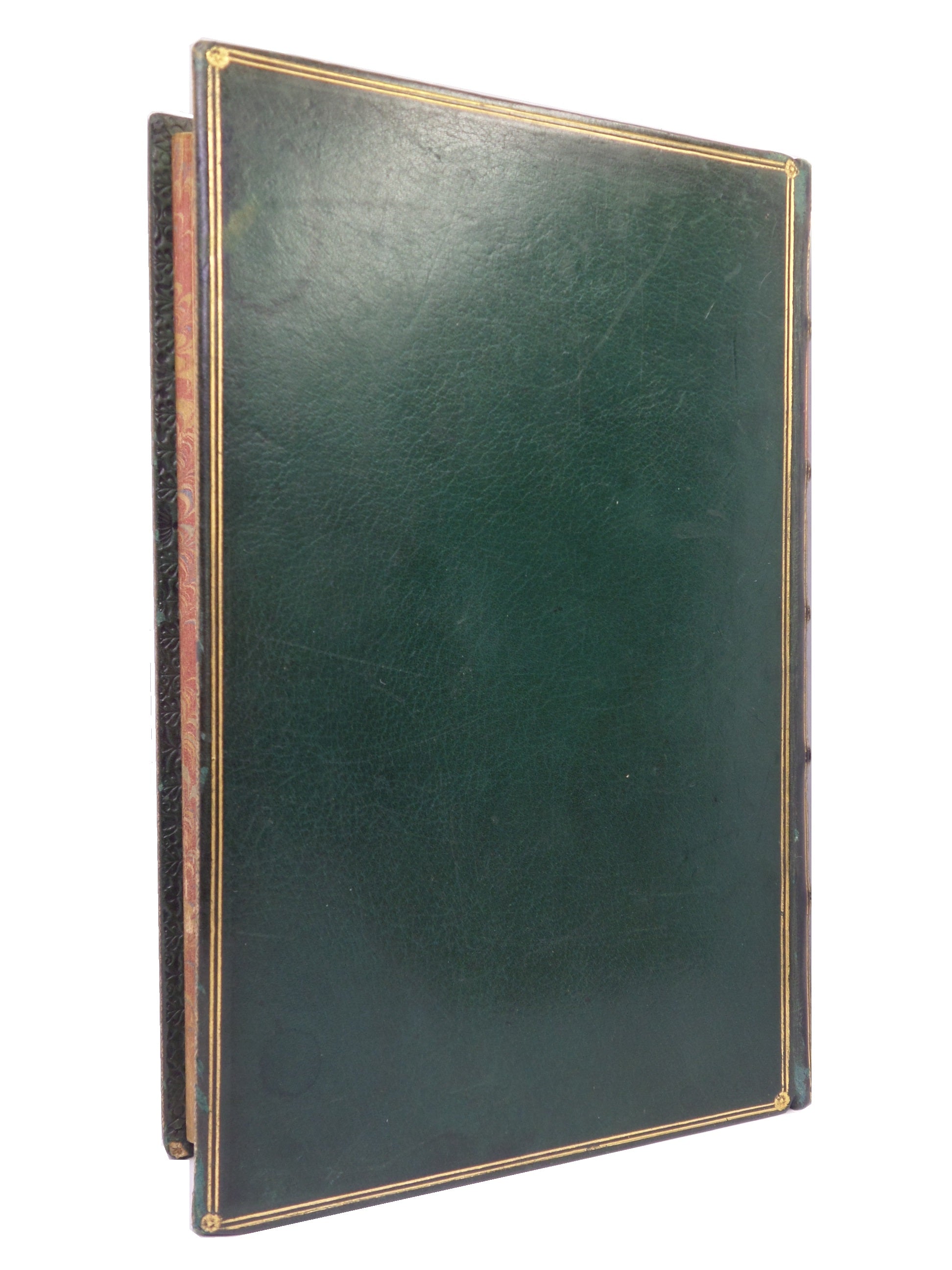 THE VISION; OR, HELL, PURGATORY, AND PARADISE 1870 DANTE ALIGHIERI LEATHER-BOUND
