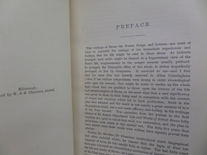 THE LIFE & WORKS OF ROBERT BURNS 1896 LEATHER BOUND IN FOUR VOLUMES, ILLUSTRATED