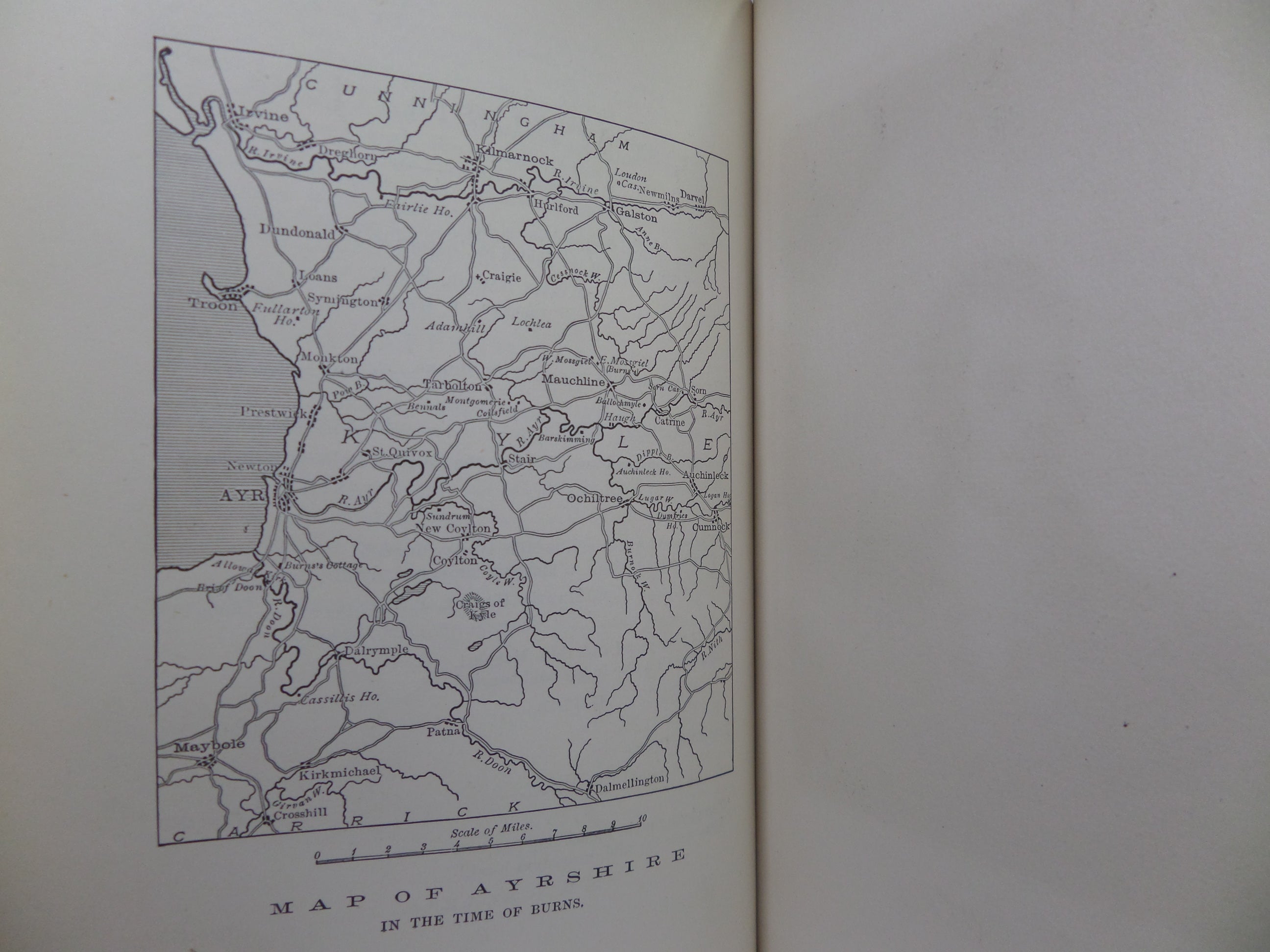 THE LIFE & WORKS OF ROBERT BURNS 1896 LEATHER BOUND IN FOUR VOLUMES, ILLUSTRATED