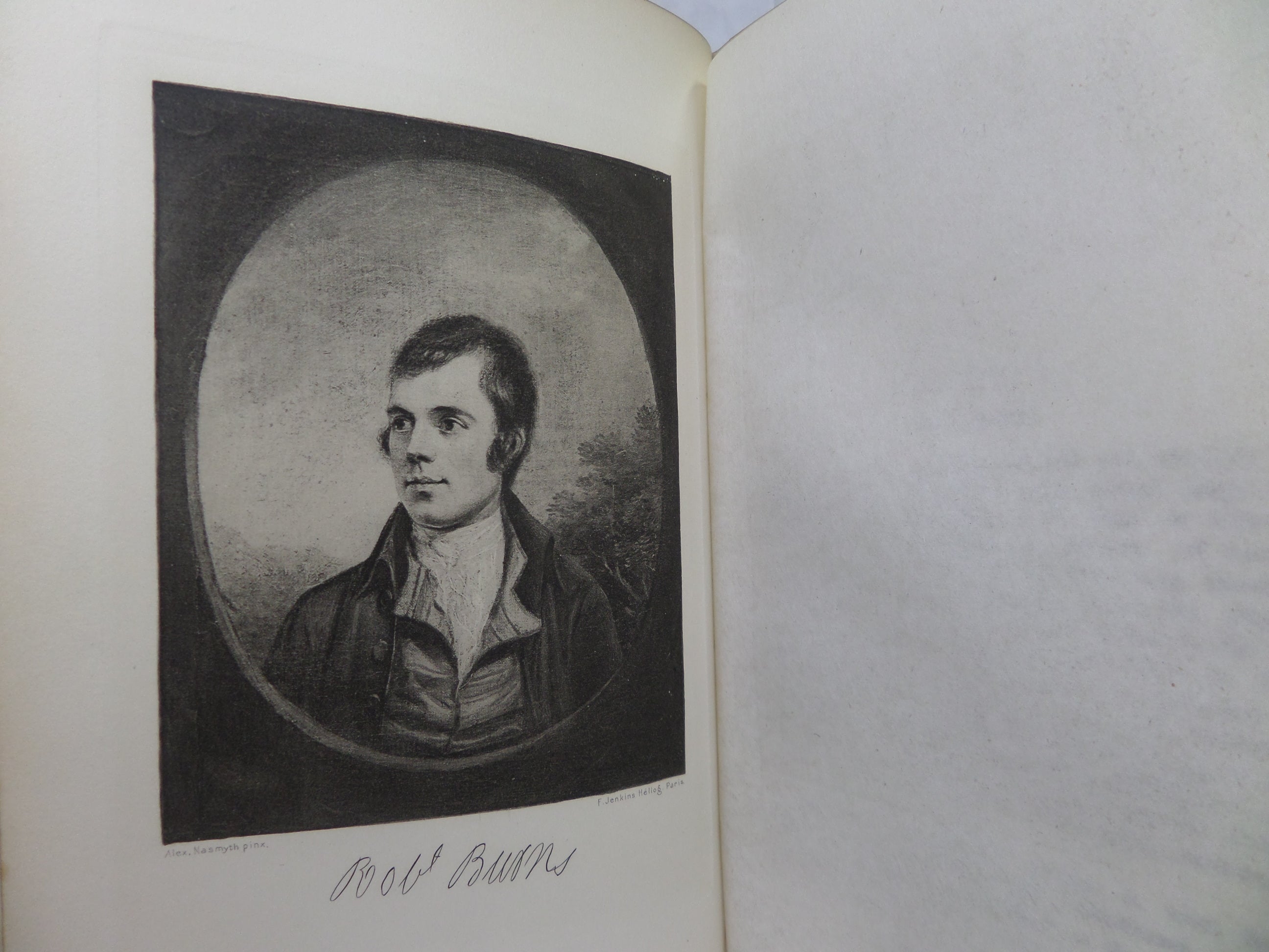 THE LIFE & WORKS OF ROBERT BURNS 1896 LEATHER BOUND IN FOUR VOLUMES, ILLUSTRATED