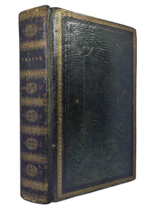 THE BOOK OF COMMON PRAYER 1741 LEATHER-BOUND, ILLUSTRATED PLATES