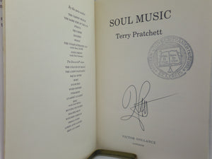 SOUL MUSIC BY TERRY PRATCHETT 1994 SIGNED FIRST EDITION [HARDBACK]