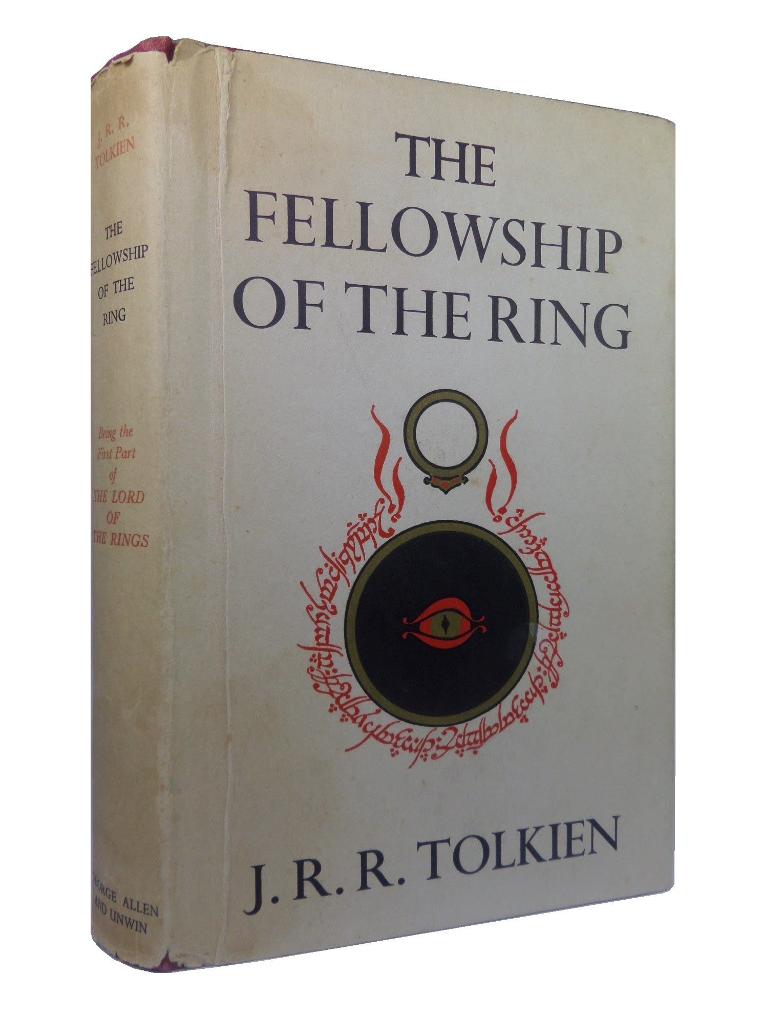 THE FELLOWSHIP OF THE RING [LORD OF THE RINGS] 1965 JRR TOLKIEN 1ST ED, 14TH IMP