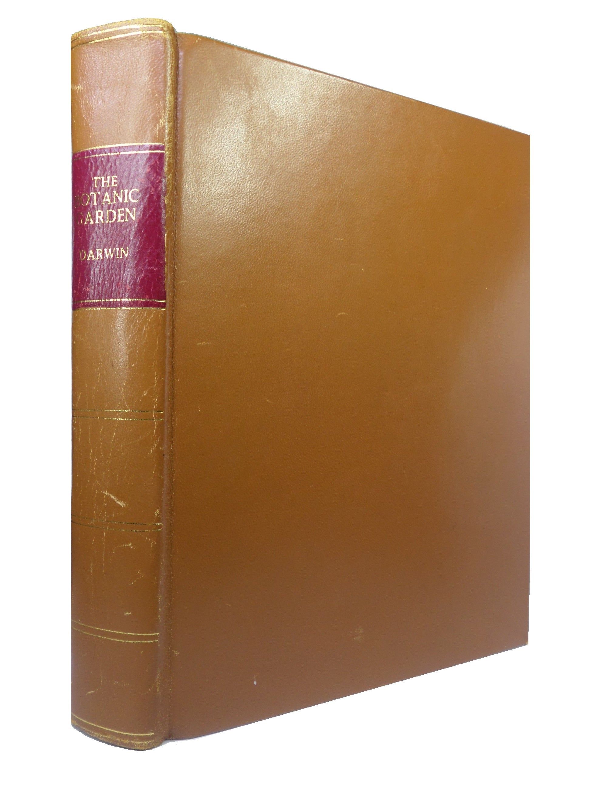 THE BOTANIC GARDEN BY ERASMUS DARWIN 1794-75 LEATHER-BOUND