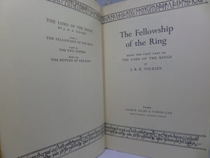 THE FELLOWSHIP OF THE RING [LORD OF THE RINGS] 1965 JRR TOLKIEN 1ST ED, 14TH IMP