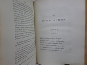 THE BOTANIC GARDEN BY ERASMUS DARWIN 1794-75 LEATHER-BOUND