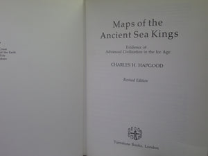 MAPS OF THE ANCIENT SEA KINGS BY CHARLES HAPGOOD 1979 HARDCOVER