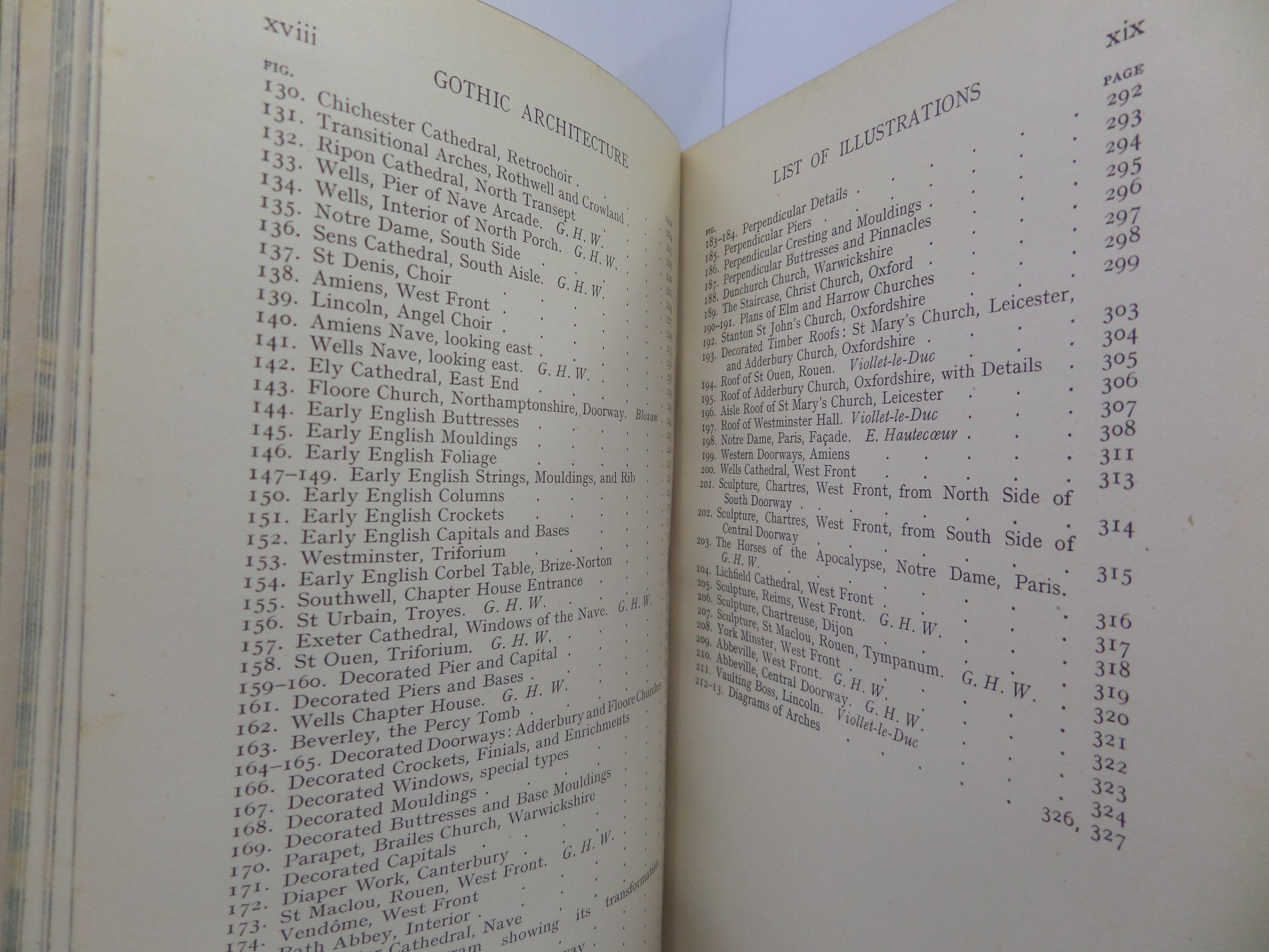 GOTHIC ARCHITECTURE IN ENGLAND AND FRANCE BY GEORGE HERBERT WEST 1927 FINE BINDING