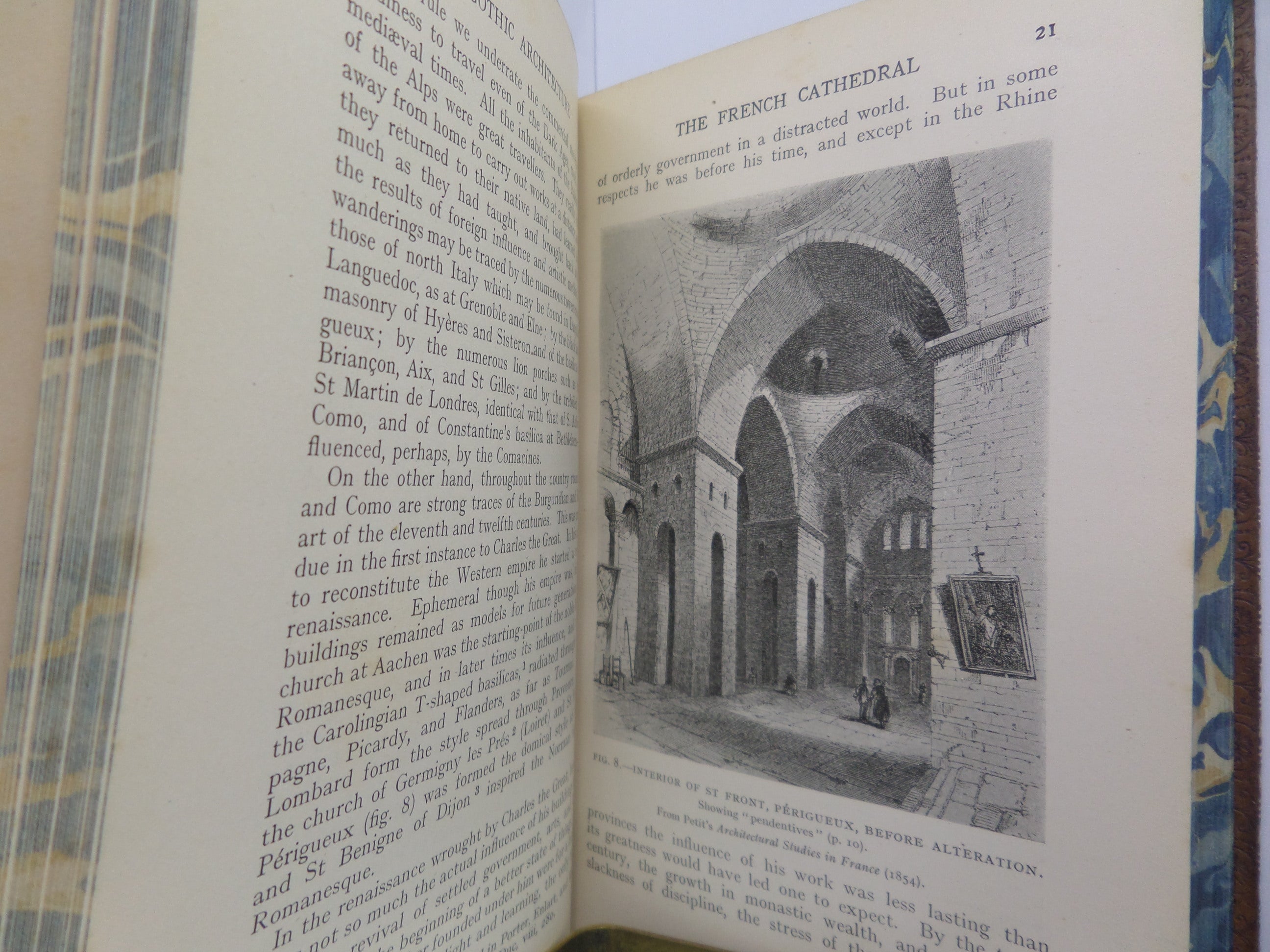 GOTHIC ARCHITECTURE IN ENGLAND AND FRANCE BY GEORGE HERBERT WEST 1927 FINE BINDING