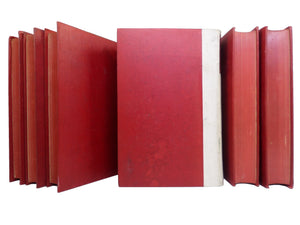 BLACKWOOD'S ANCIENT CLASSICS FOR ENGLISH READERS VELLUM BOUND IN 8 VOLUMES