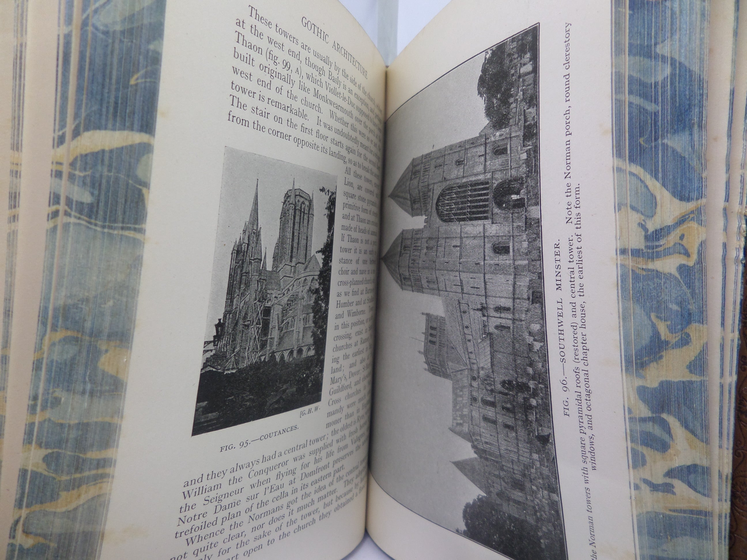 GOTHIC ARCHITECTURE IN ENGLAND AND FRANCE BY GEORGE HERBERT WEST 1927 FINE BINDING