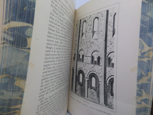 GOTHIC ARCHITECTURE IN ENGLAND AND FRANCE BY GEORGE HERBERT WEST 1927 FINE BINDING