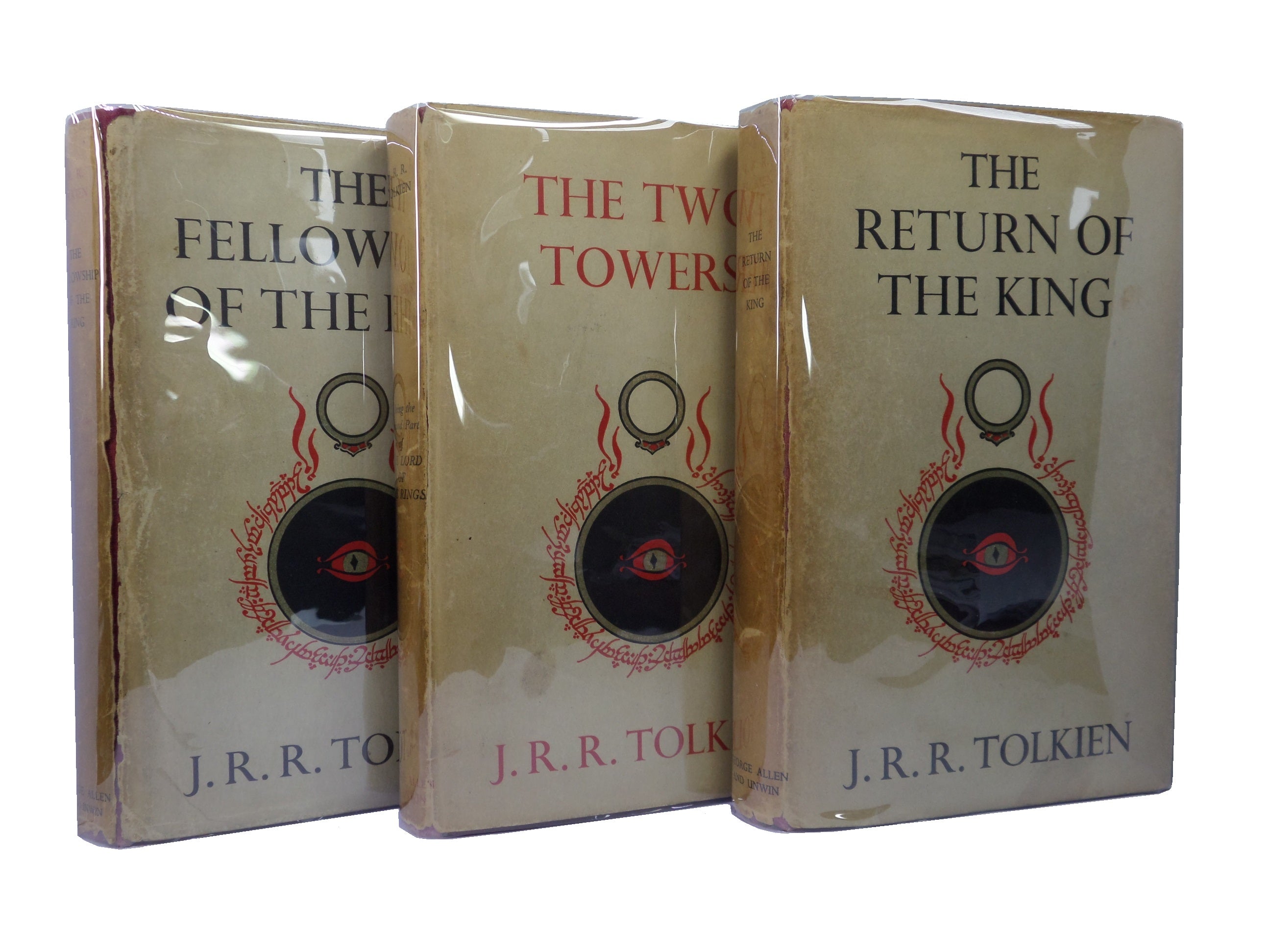 THE LORD OF THE RINGS J.R.R. TOLKIEN 1965-66 FIRST EDITION SET 15TH, 11TH, 11TH