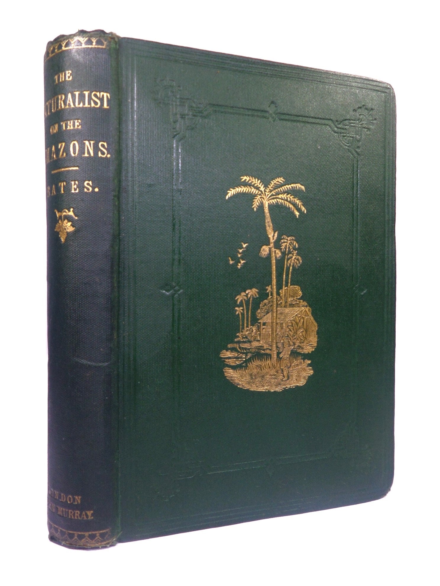 THE NATURALIST ON THE RIVER AMAZONS BY HENRY WALTER BATES 1879 FIFTH EDITION