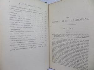 THE NATURALIST ON THE RIVER AMAZONS BY HENRY WALTER BATES 1879 FIFTH EDITION