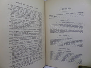 THE ORIGIN OF SPECIES BY MEANS OF NATURAL SELECTION BY CHARLES DARWIN 1889