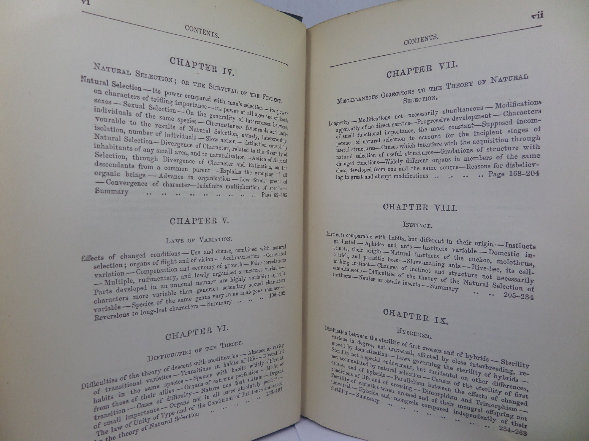 THE ORIGIN OF SPECIES BY MEANS OF NATURAL SELECTION BY CHARLES DARWIN 1889