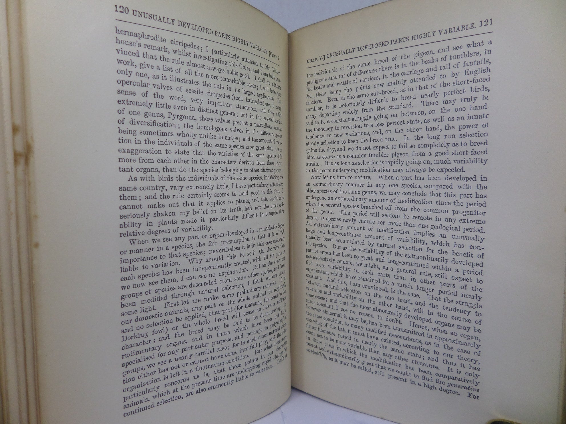 THE ORIGIN OF SPECIES BY MEANS OF NATURAL SELECTION BY CHARLES DARWIN 1889